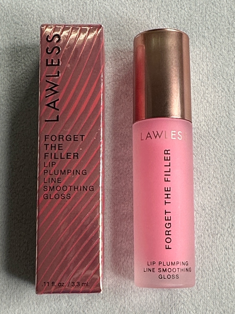 🎨 LAWLESS | FORGET THE FILLER LIP-PLUMPER LINE SMOOTHING GLOSS